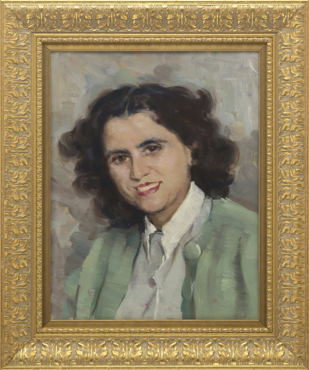 Елисавета Георгиева Консулова-Вазова /1881-1965/ - Женски портрет