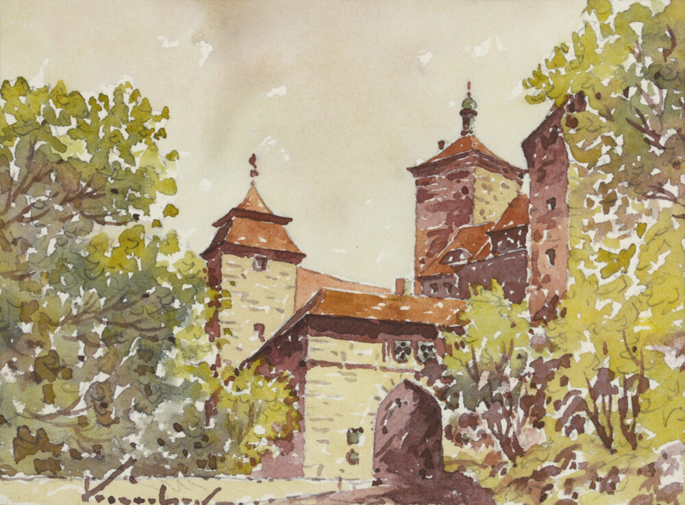 Mihail Nikolov Karadzhov /1921-2003/ - „Landscape“