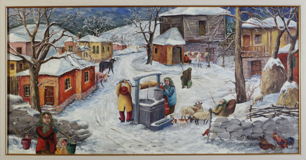 Dimitar Vetsin /b.1950/ - "Winter Idyll" 2010