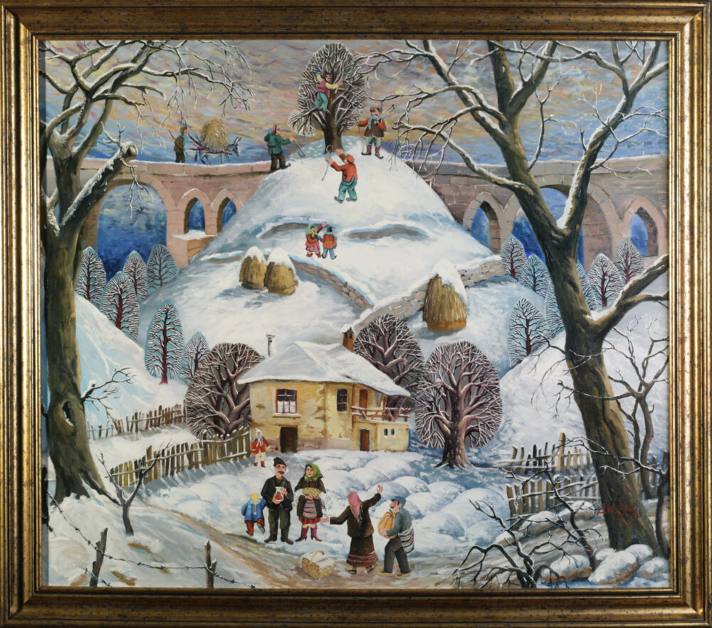 Dimitar Vetsin /b.1950/ - "Christmas Eve" 2011