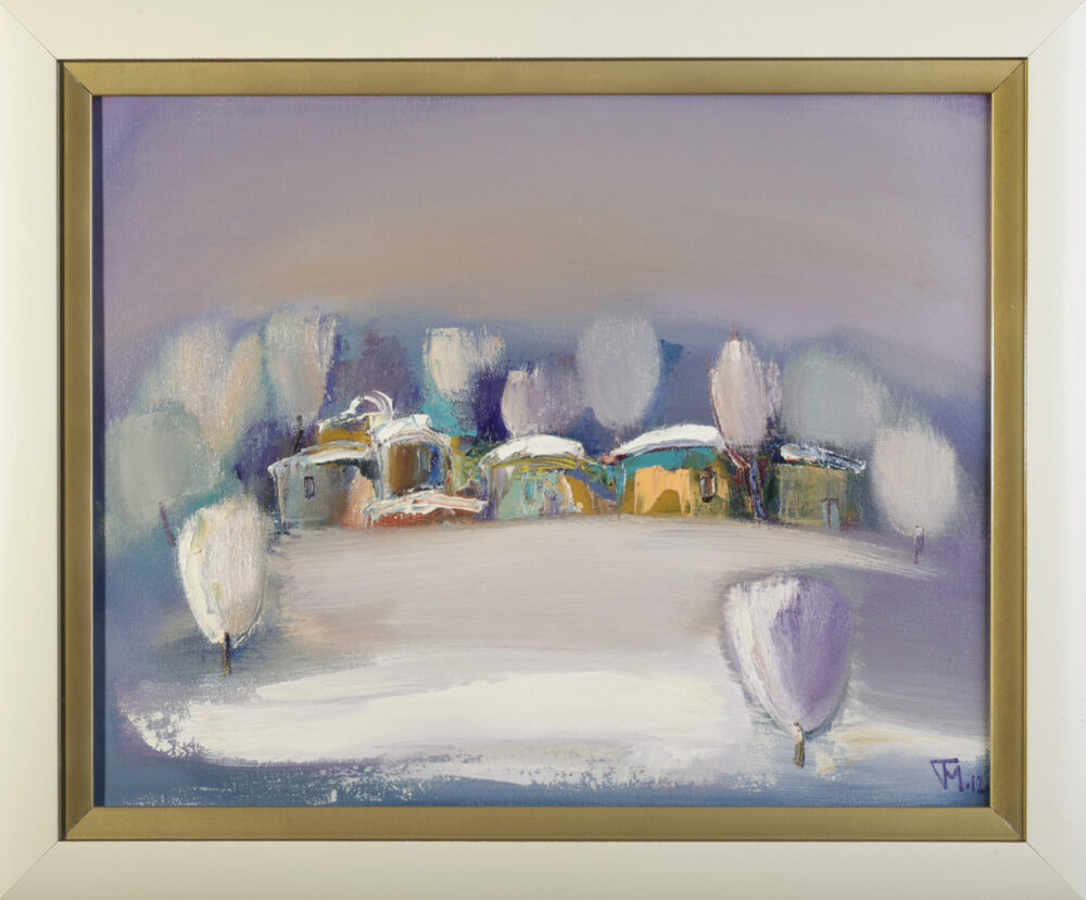 Todor Marinov /b.1974/ - "Winter in Purple" 2012
