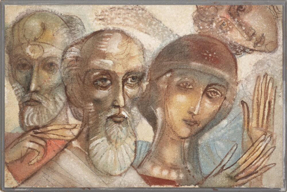 Georgi Trifonov /1947-2011/ - Sacred Images - Project for the Mural Decoration of the Church in Pamporovo