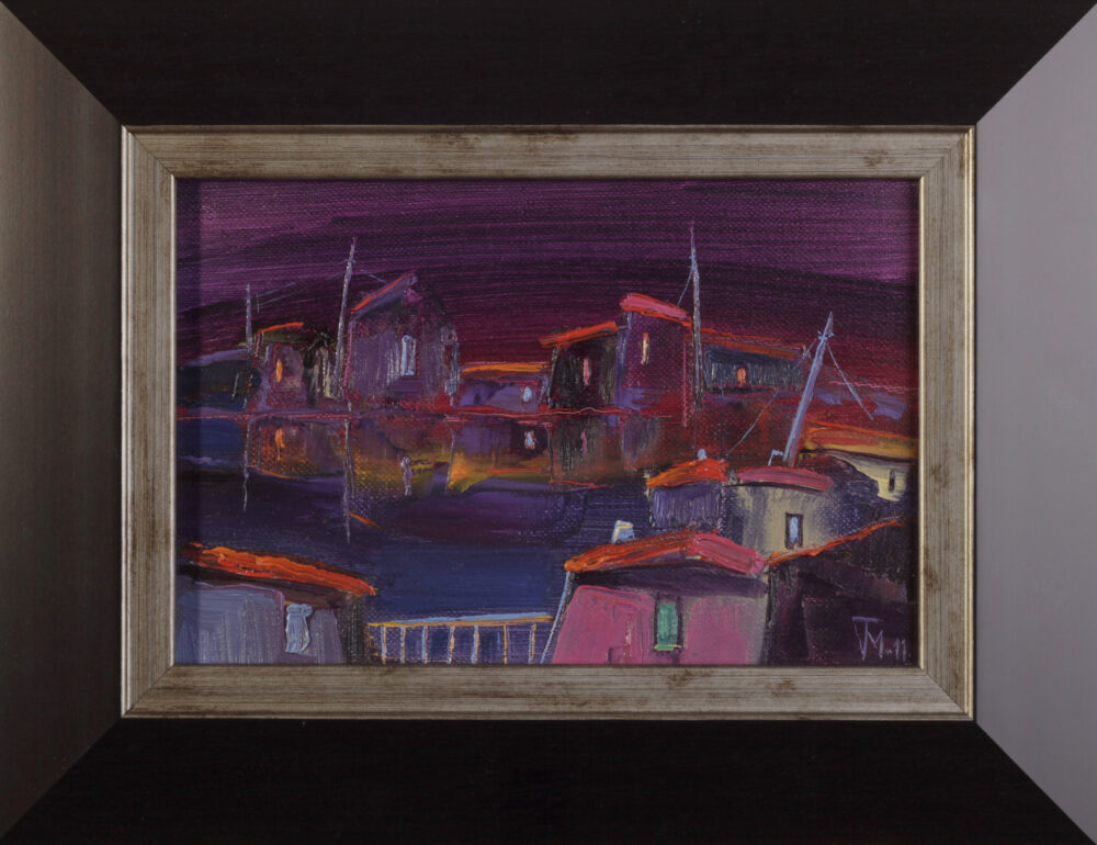 Todor Marinov /b.1974/ - "Village at Dusk" 2011