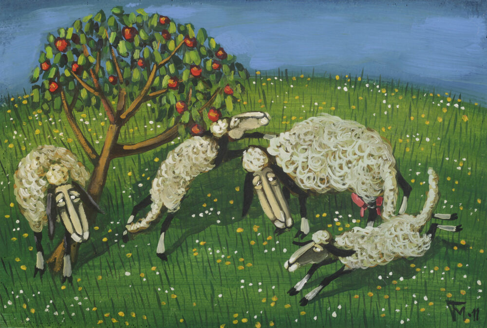 Todor Marinov /b.1974/ - "Sheep's delight" 2011