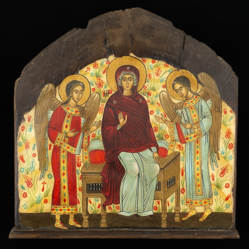 Anita Nencheva /b.1958/ - "The Mother of God Enthroned"