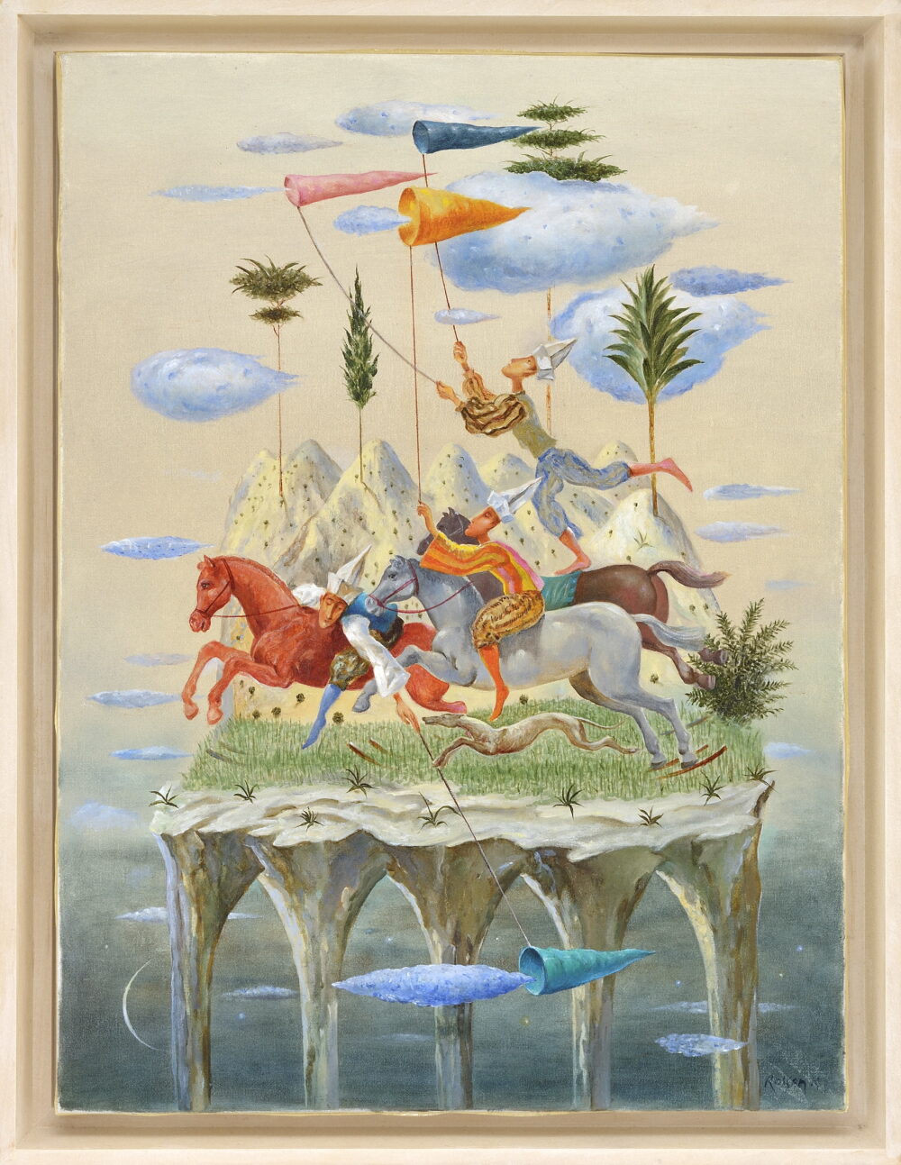Rosen Krastev /b.1965/ - "Hunting Scene" 2011