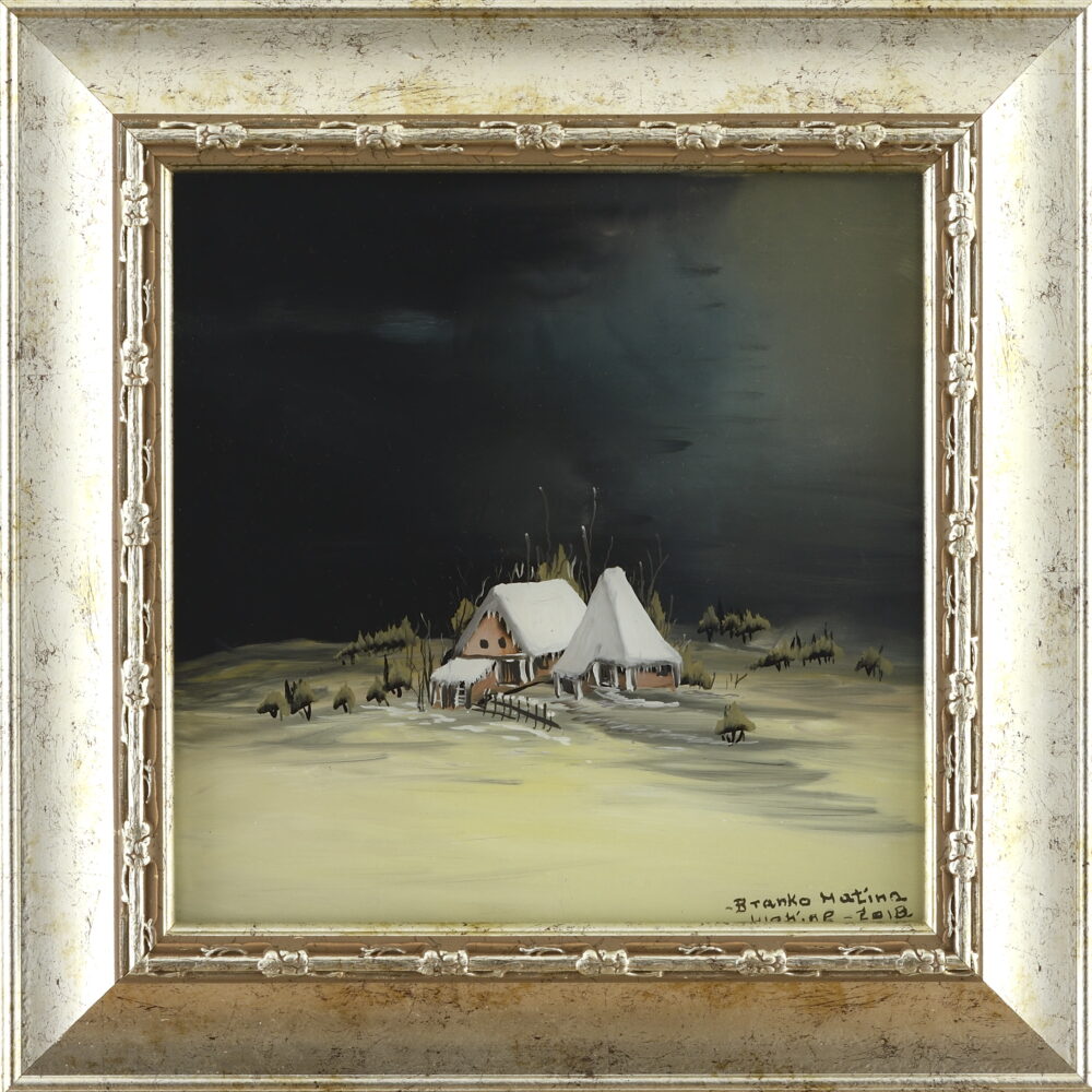 Branko Matina /b.1960/ - "Winter night'' 2013