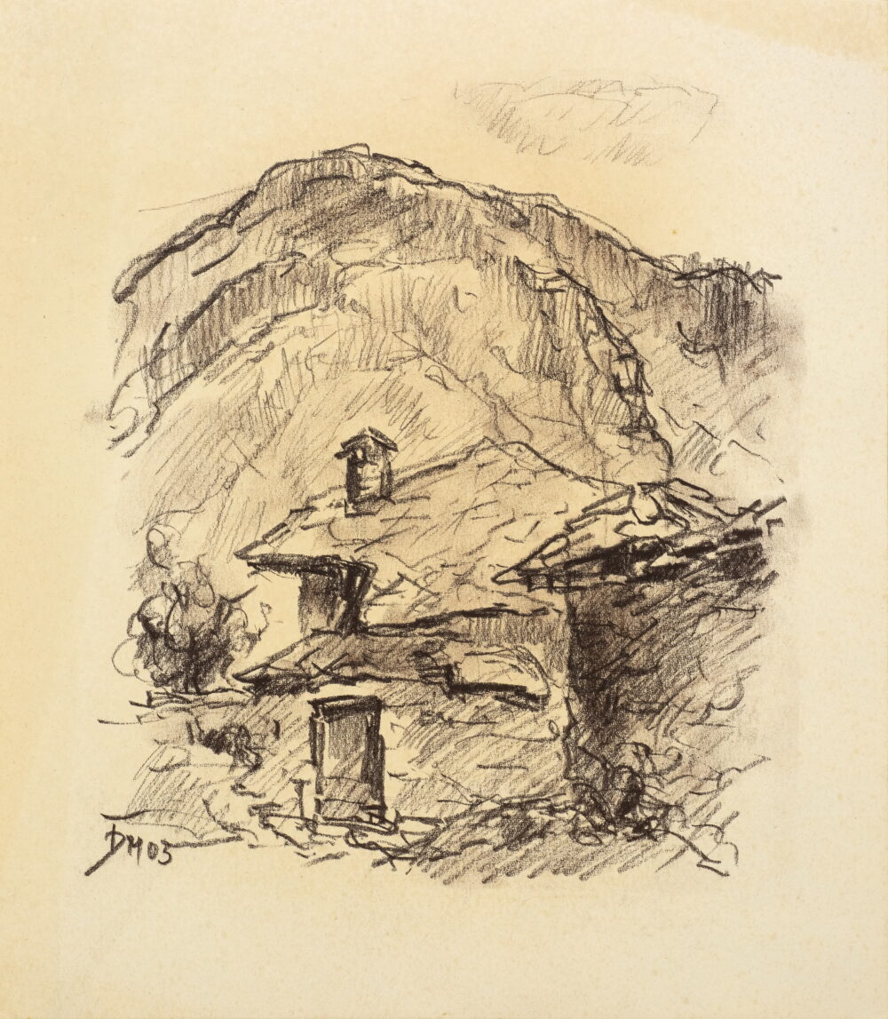 B.M. - "Landscape with Houses" 2003