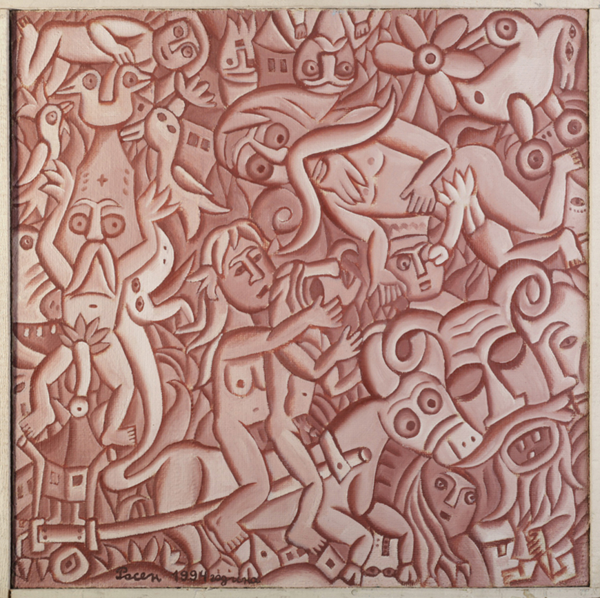 Rosen Rashev - Roshpaka /b.1970/ - "Old Father God Welcomes Love" 1994