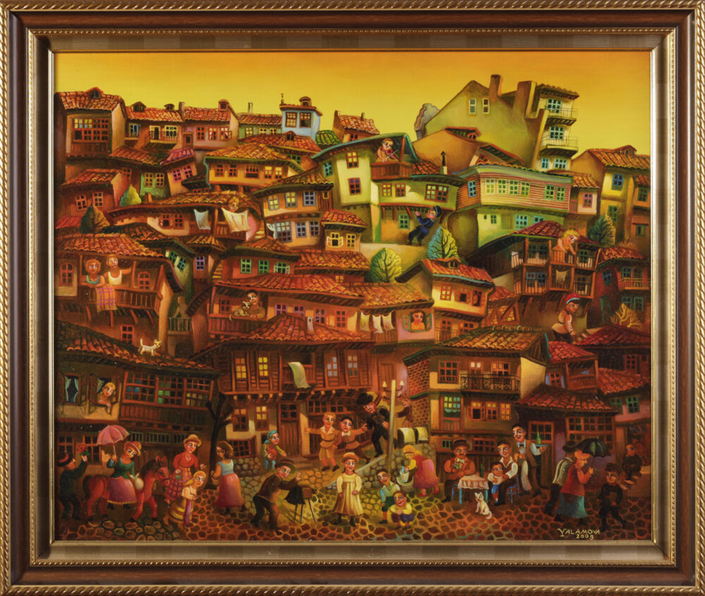 Aneta Yalamova /b.1958/ - "Old Tarnovo" 2009