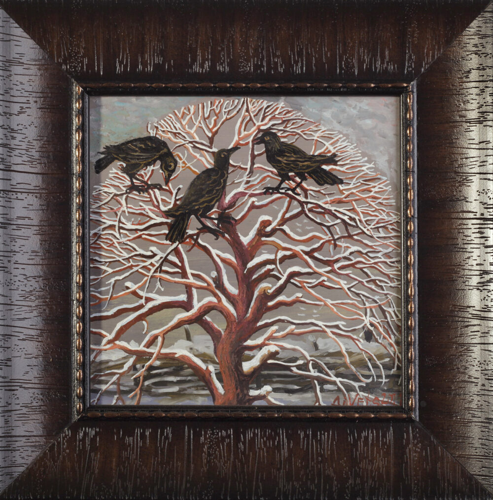 Dimitar Vetsin /b.1950/ - "The Three Ravens" 2011