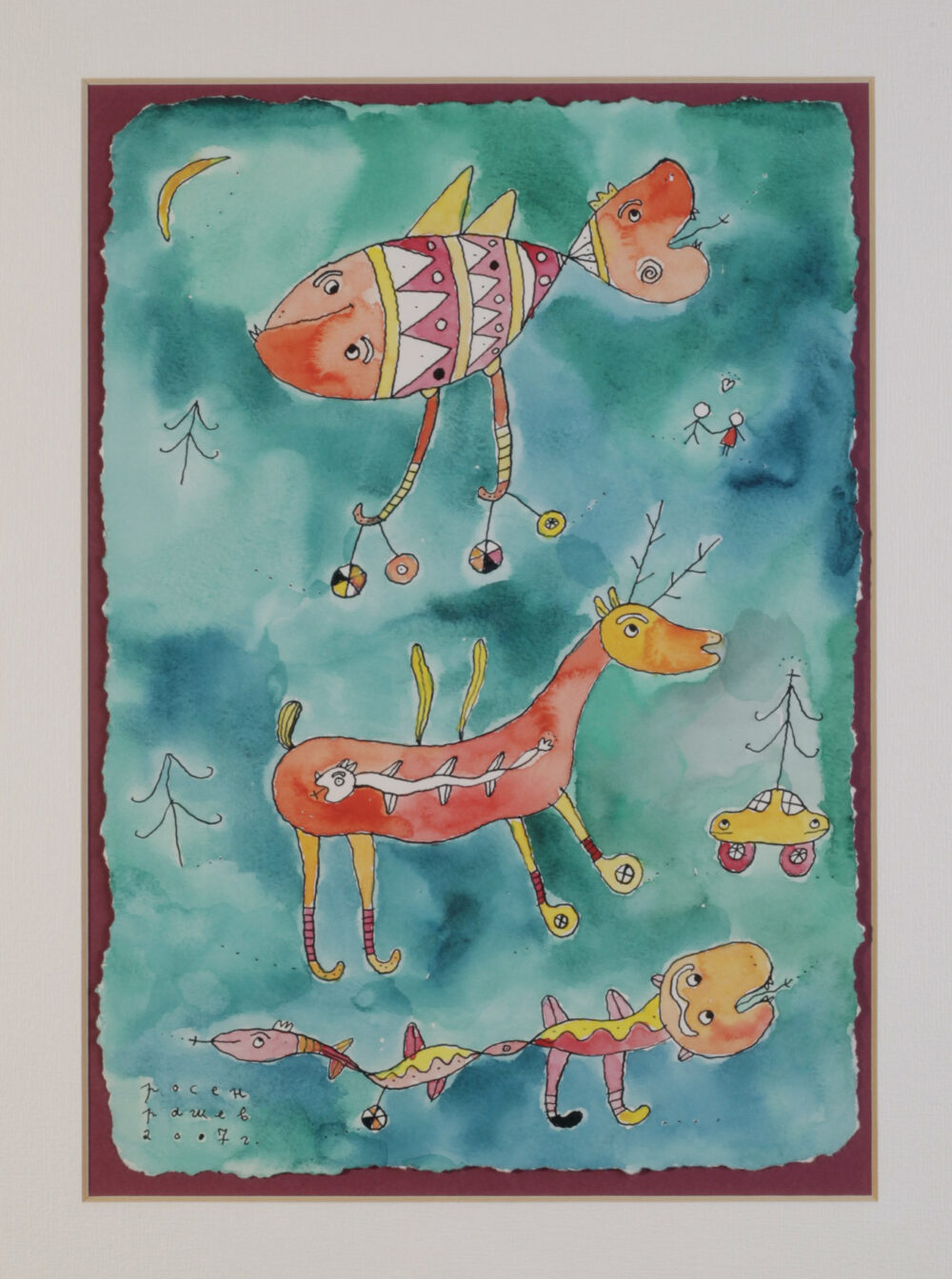 Rosen Rashev - Roshpaka /b.1970/ - "Animals in the Sky" 2007