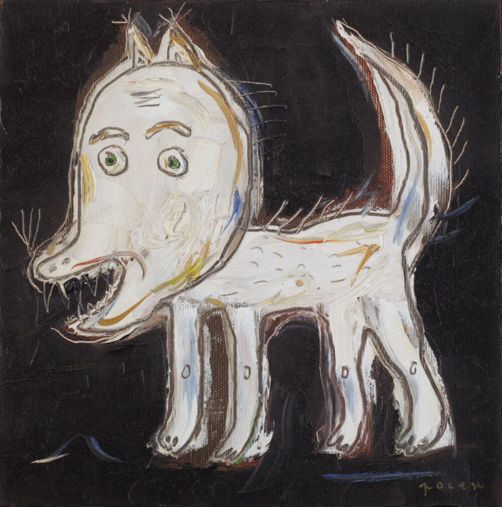 Rosen Rashev - Roshpaka /b.1970/ - "The Guard Dog" 2012