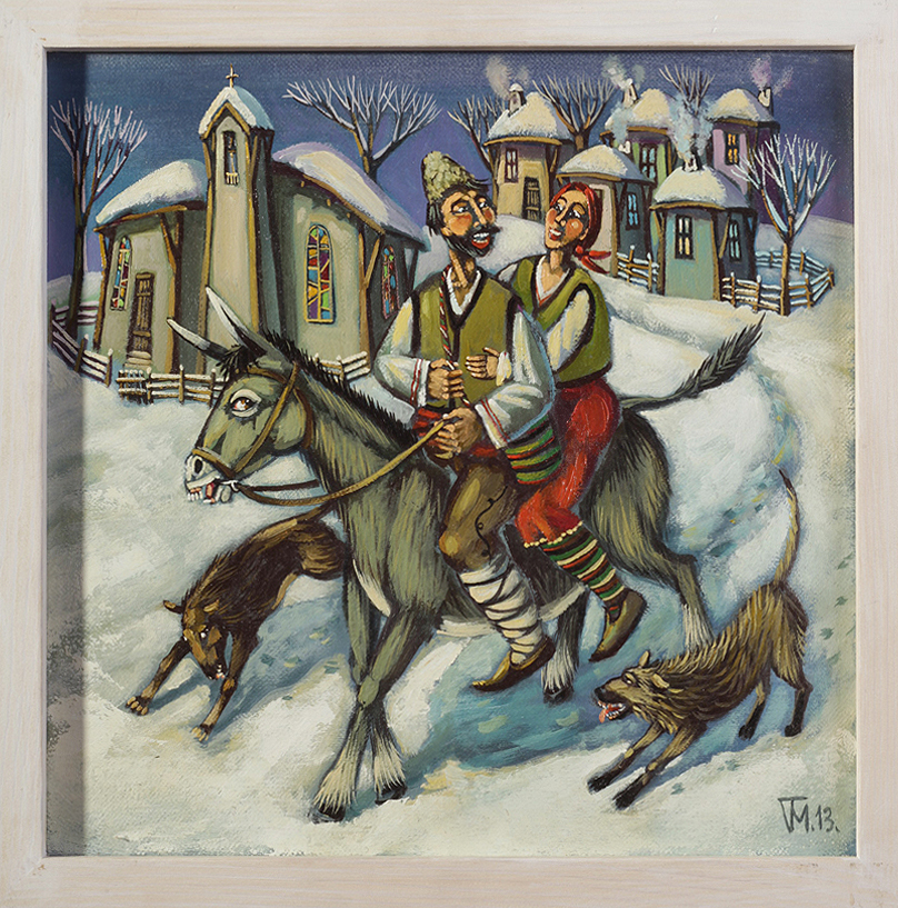 Todor Marinov /b.1974/ - "Winter walk" 2013