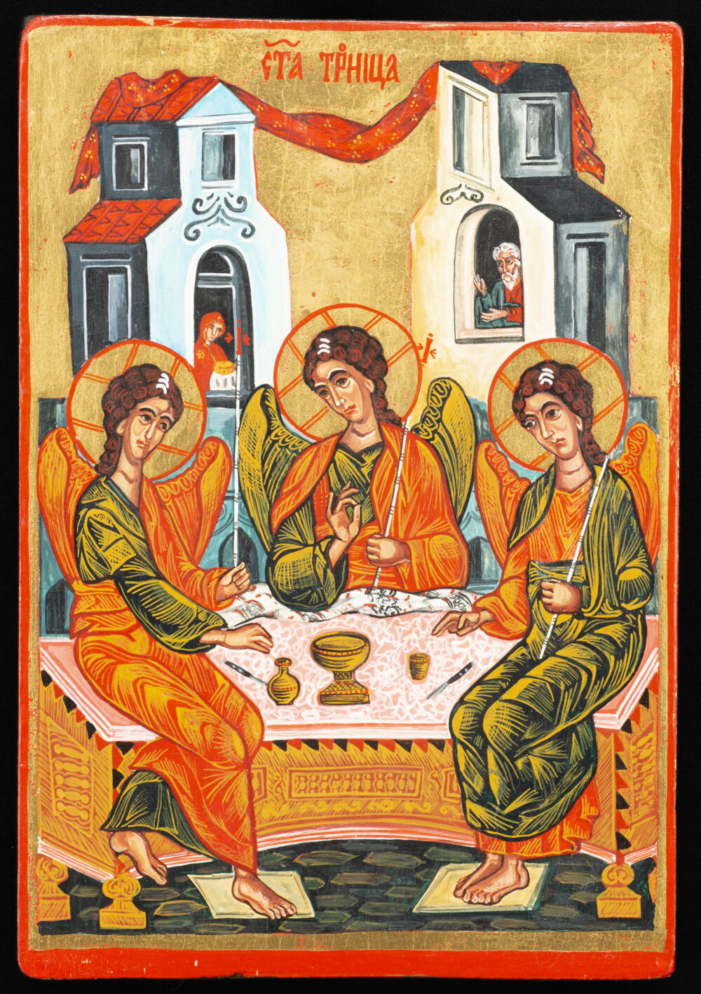 Velyana Popgencheva /b.1968/ - "The Old Testament Trinity"