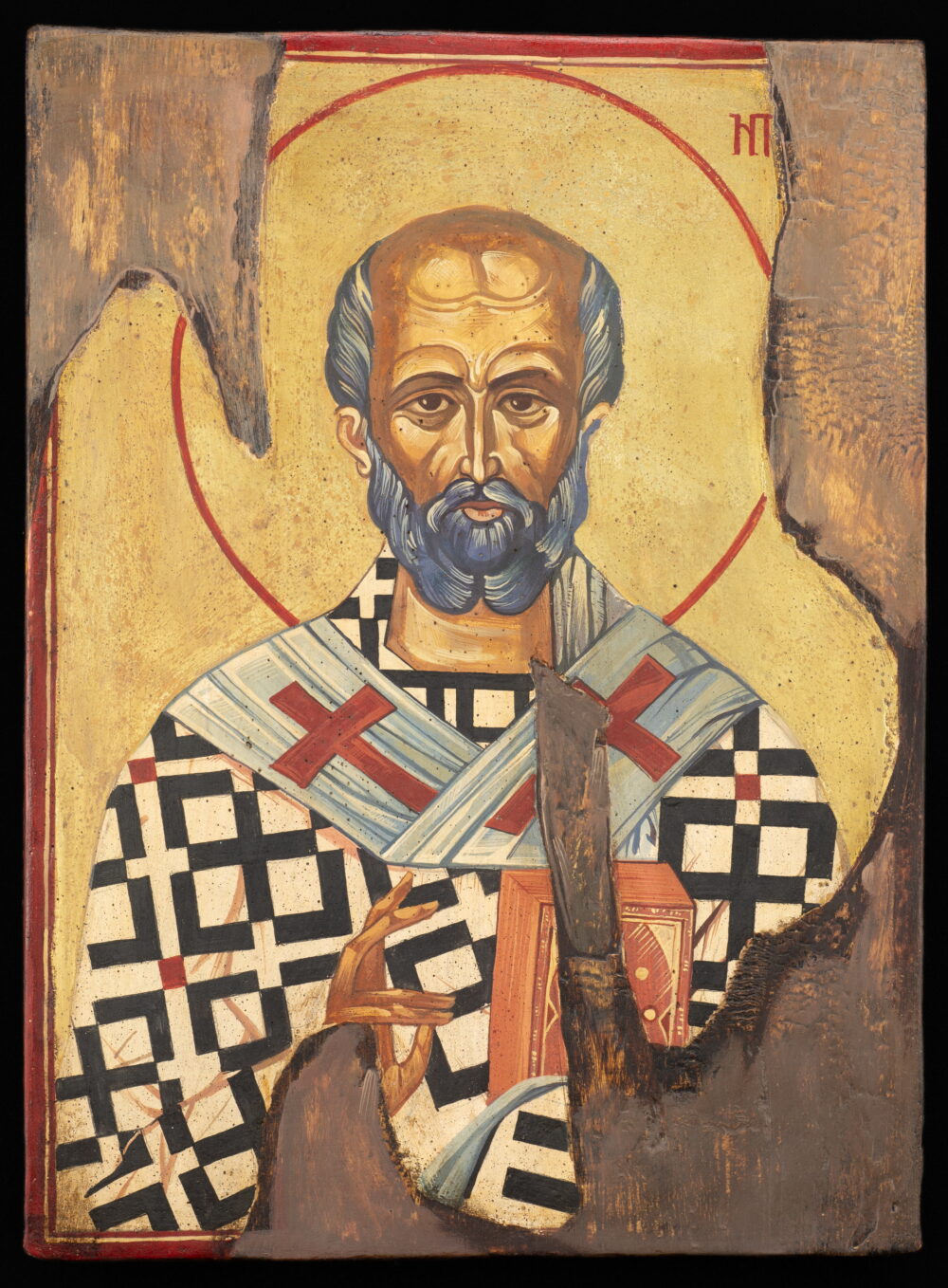 Plamen Kondov /b.1992/ - "St. Nicholas with the Scenes from his Life"