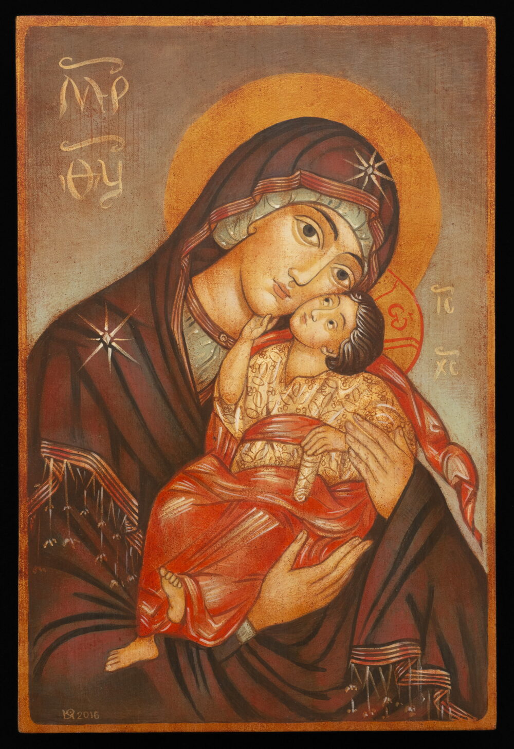 Julia Stankova - "The Mother of God Eleusa" 2016