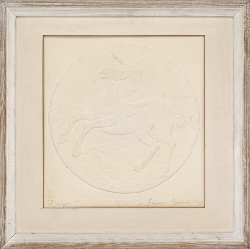 Angela Minkova /b.1955/ - "The Unicorn" 1998